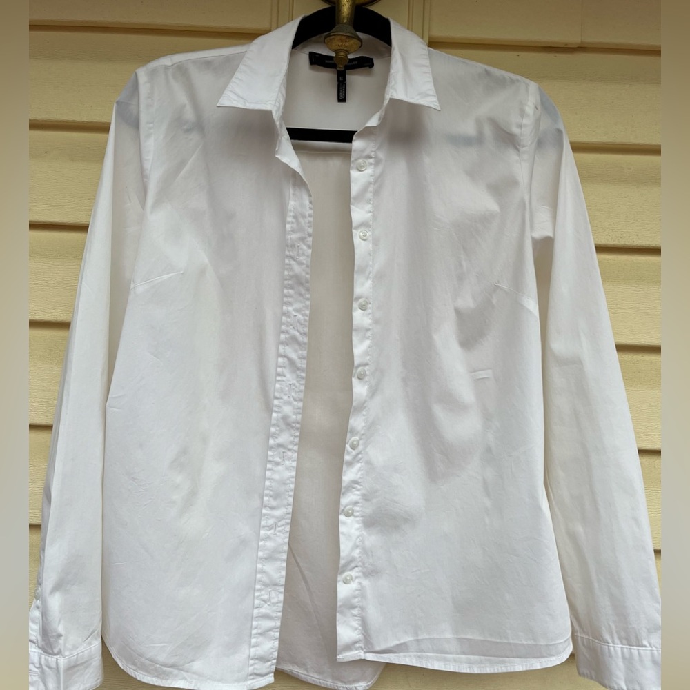 Robert Rodriguez, White Button Down, Collared, Lo… - image 4